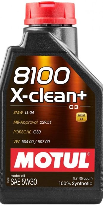 MOTUL 8100 X-Clean+ 5W30 - 1 литър