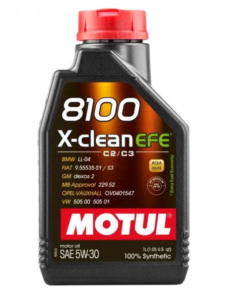 MOTUL 8100 X-Clean EFE 5W30 - 1 литър