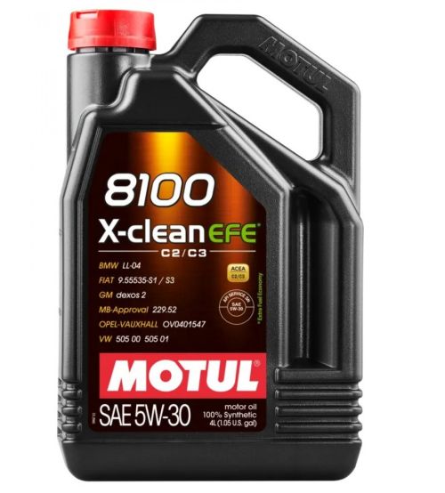MOTUL 8100 X-Clean EFE 5W30 - 4 литра