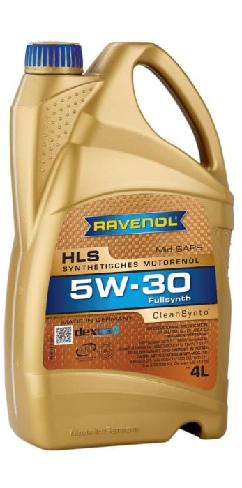 RAVENOL HLS 5W30 - 4 литра