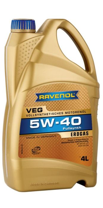 RAVENOL VEG 5W40 - 4 литра
