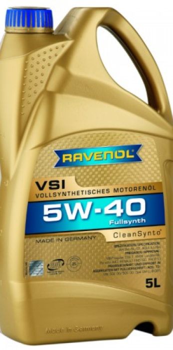 RAVENOL VSI 5W40 - 5 литра