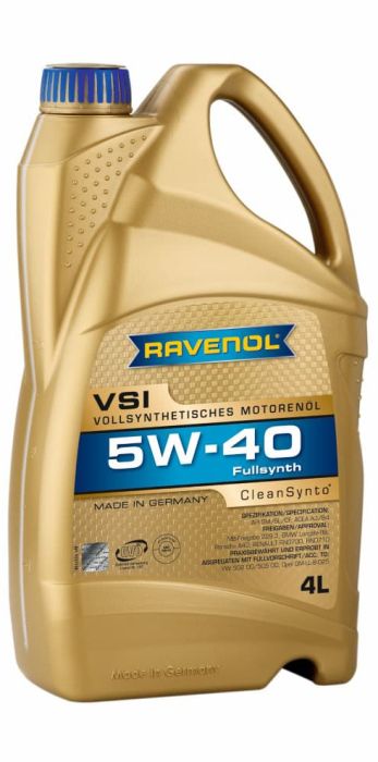 RAVENOL VSI 5W40 - 4 литра
