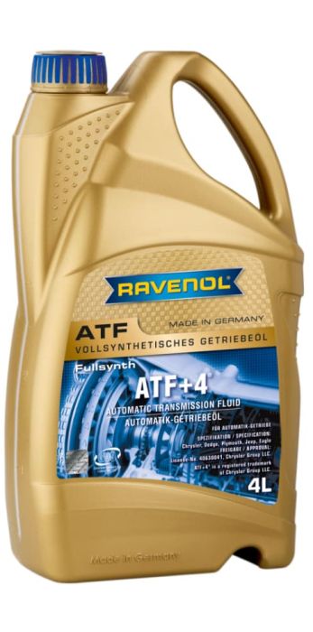 RAVENOL ATF+4  - 4 литра