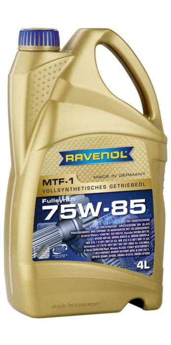 RAVENOL MTF-1 75W85 - 4 литра