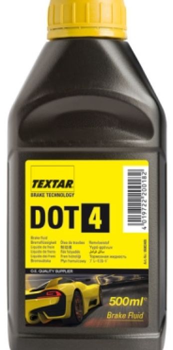 Textar DOT4 - спирачна течност - 0.5л.