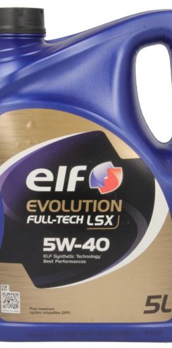 5W40 ELF EVO LSX - 5 литра