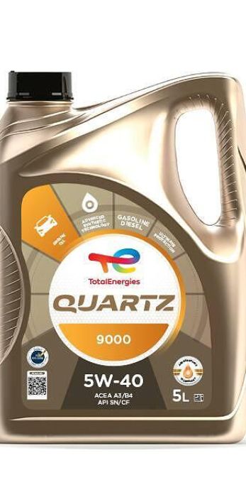 5W40 Total Quartz 9000 - 5 литра