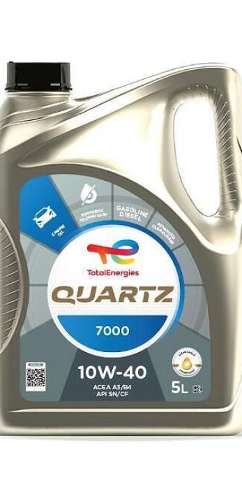 10W40 Total Quarz 7000 - 5 литра