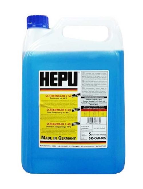 HEPU зимна течност -60C - 5L ; ЦИТРУСОВ АРОМАТ
