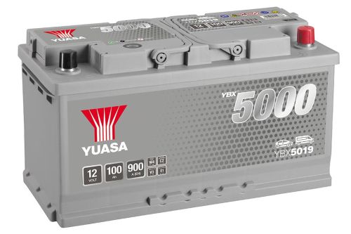 YUASA 100Ah 900A  Silver High Performance SMF  R+