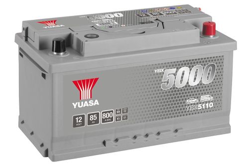 YUASA 85Ah 800A  Silver High Performance SMF  R+