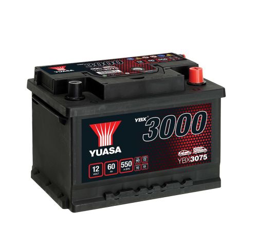 YUASA 60Ah 550A R+
