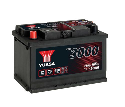 YUASA 76Ah 680A L+