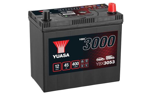 YUASA 45Ah 400A ASIA R+