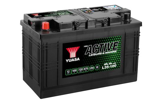 YUASA 100Ah 720A Active Leisure & Marine L+