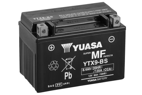 YUASA YTX9-BS  8Ah 135A AGM L+ 12V