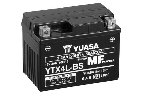YUASA YTX4L-BS  3Ah 50A AGM R+ 12V