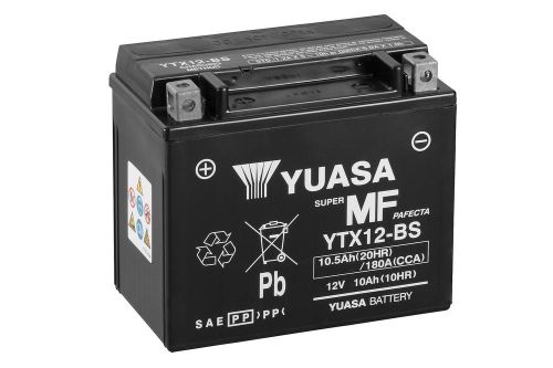 YUASA YTX12-BS 10Ah 180A AGM L+ 12V