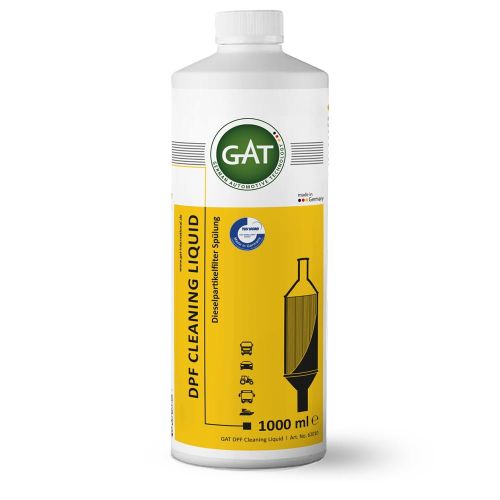 GAT DPF Cleaning Liquid 1L - почистване на свален DPF
