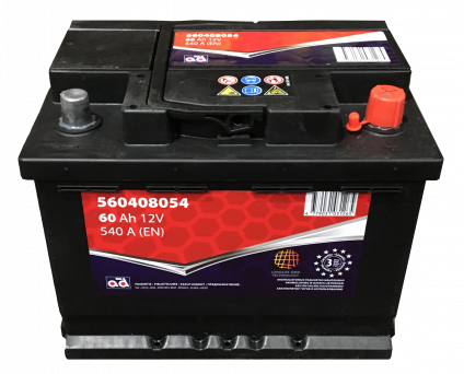 AD 60Ah 540A R+
