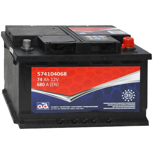 AD 74Ah 680A R+