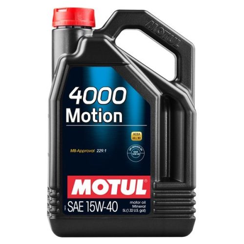 MOTUL 4000 MOTION 15W40 5L