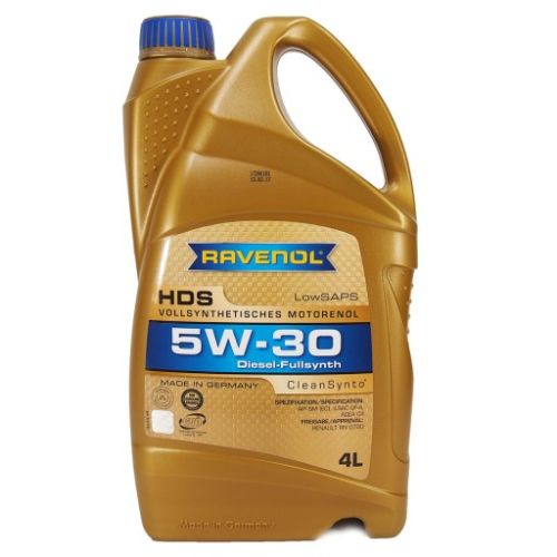 RAVENOL HDS 5W-30 - 4 литра