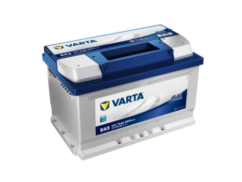 VARTA 72Ah 680A R+ BLUE dynamic E43