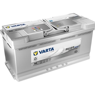 VARTA 105Ah 950A AGM R+ SILVER dynamic A4